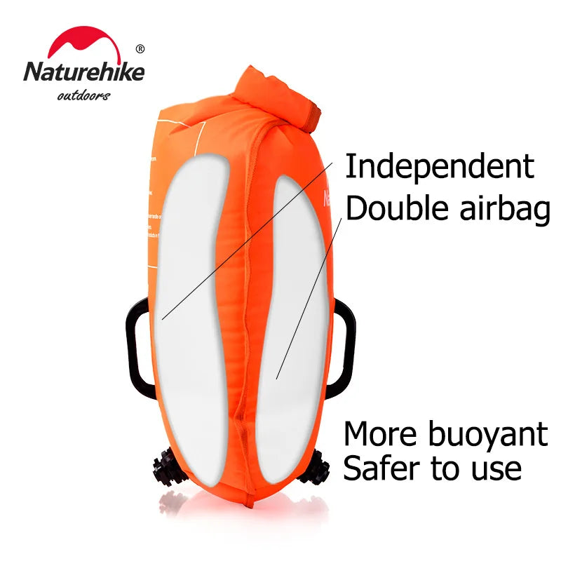 Naturehike Inflatable Swimming Buoy Waterproof Dry Storage Bag