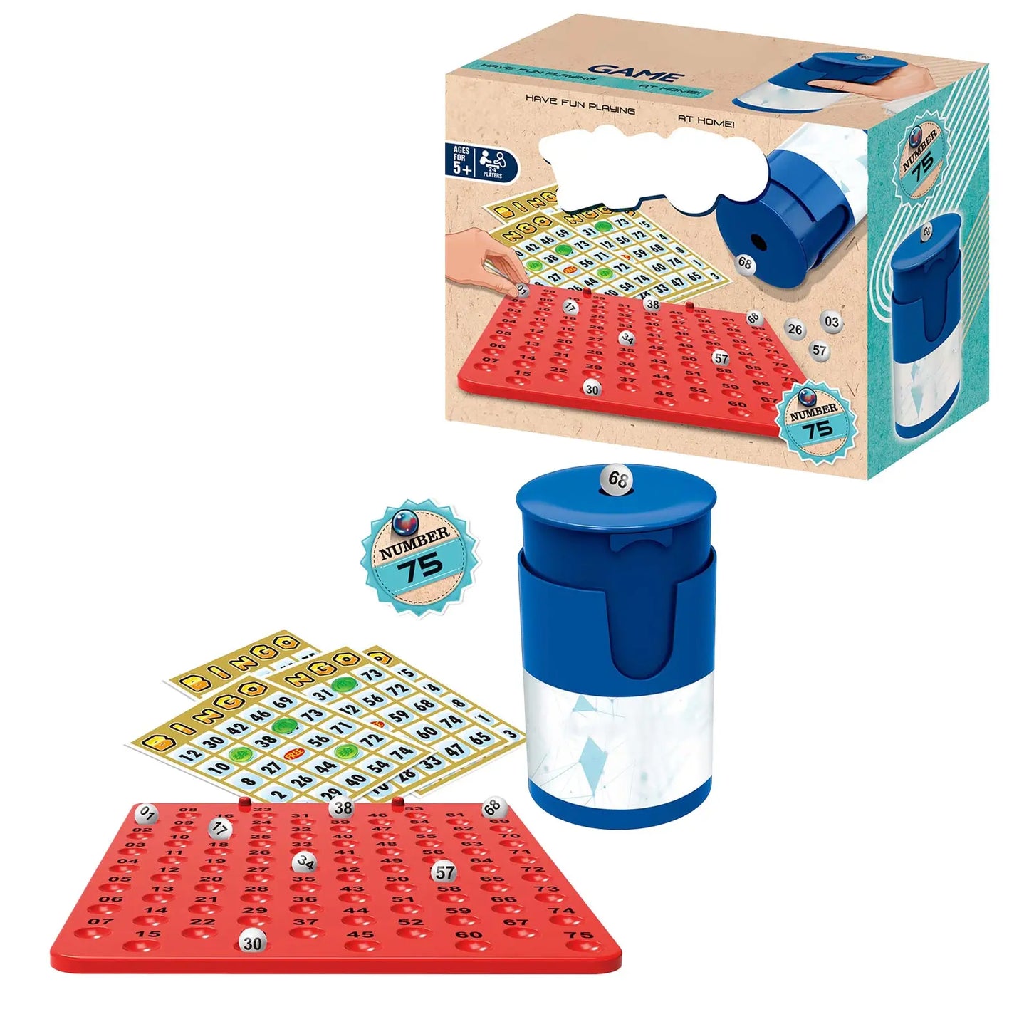 Generic Color Line Bead Grabbing Board Game For Two Players - Sensory Fun With 90 Beads 6 Code Cards And 1 Bell