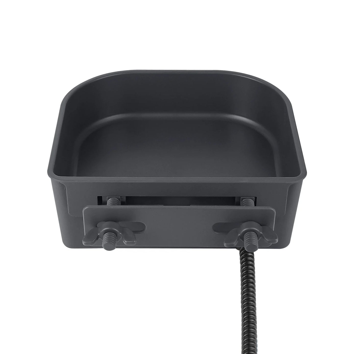 Plastic Heated Water Bowl 1L Hanging Pet Water Bowl for Dogs Cats Rabbits All Breed Sizes