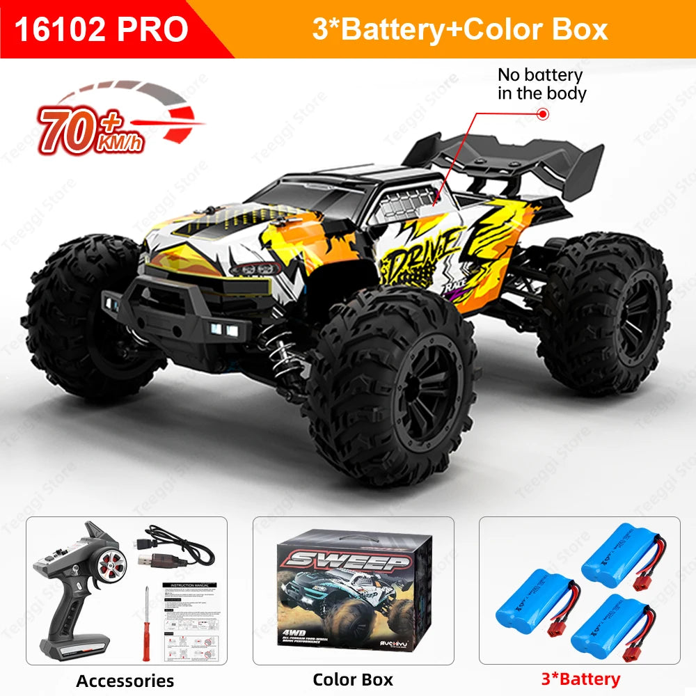 Teeggi 16103 4WD High Speed Off-Road Remote Control Truck