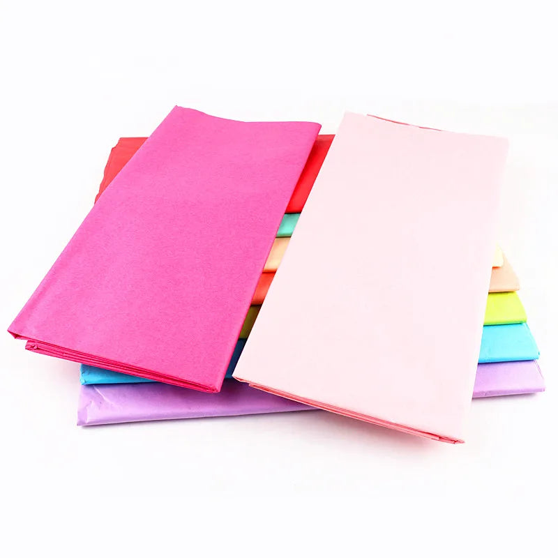 Tissue Paper Flower Gift Wrapping Decor For Weddings And Parties