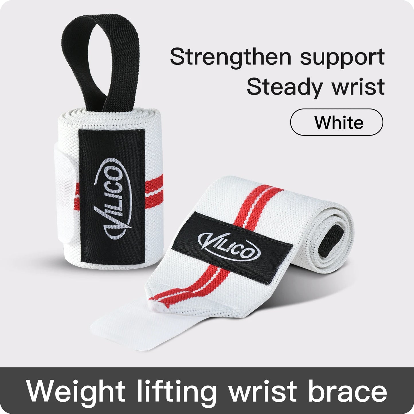 Wrist Support Wraps Straps For Extra Strength Weight Lifting