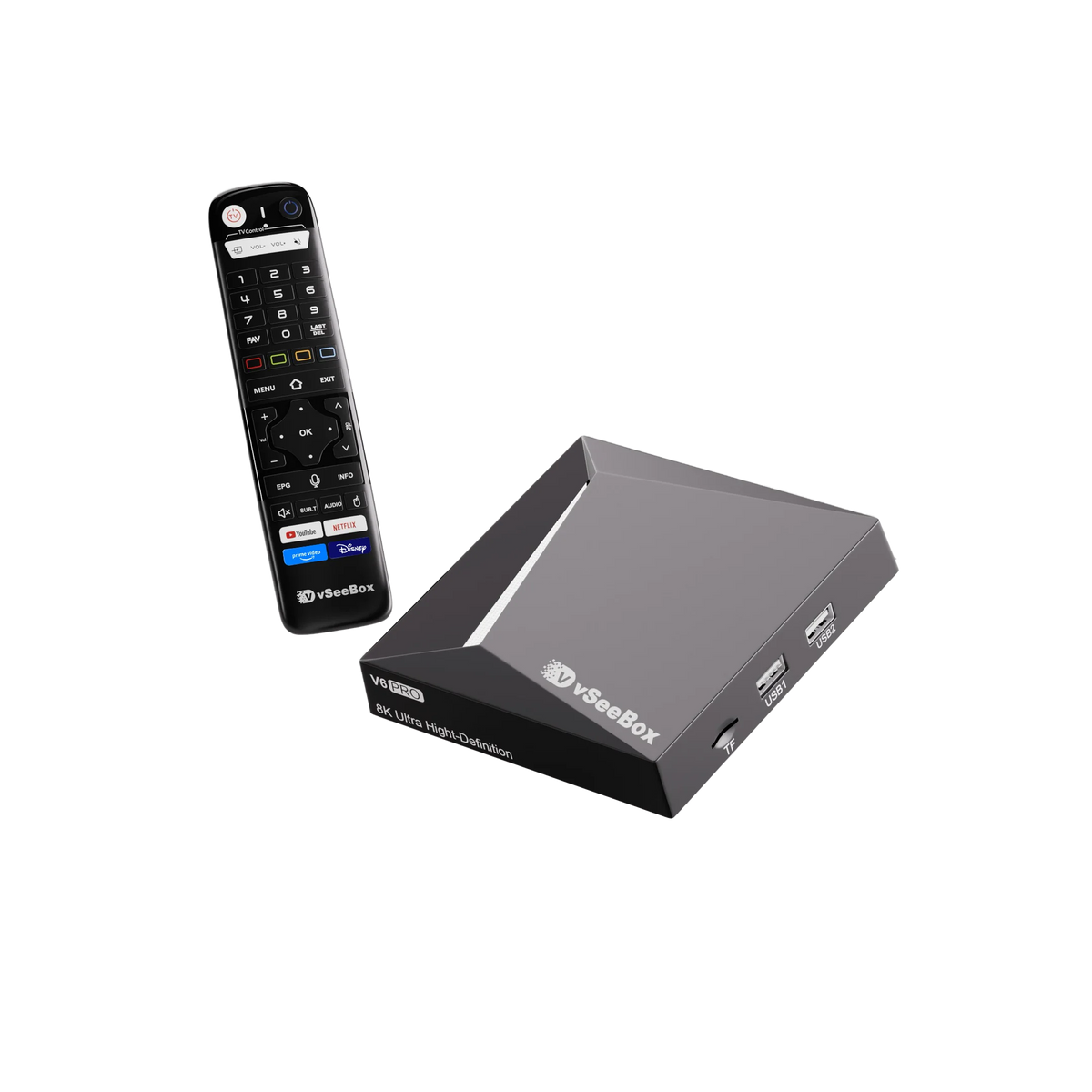 vSeeBox V6 Pro 8K Android TV Streaming Media Player