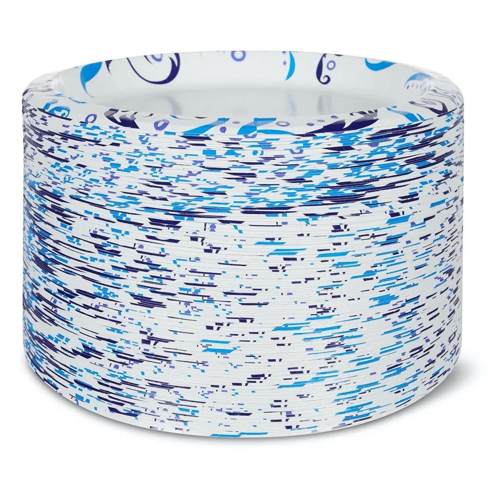 Everyday Disposable Paper Plates 150 Count Soak Proof Microwave Safe