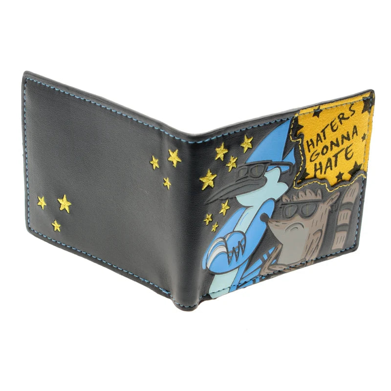 Vintage Unisex PU Leather Wallet With Card Holder And Note Compartment