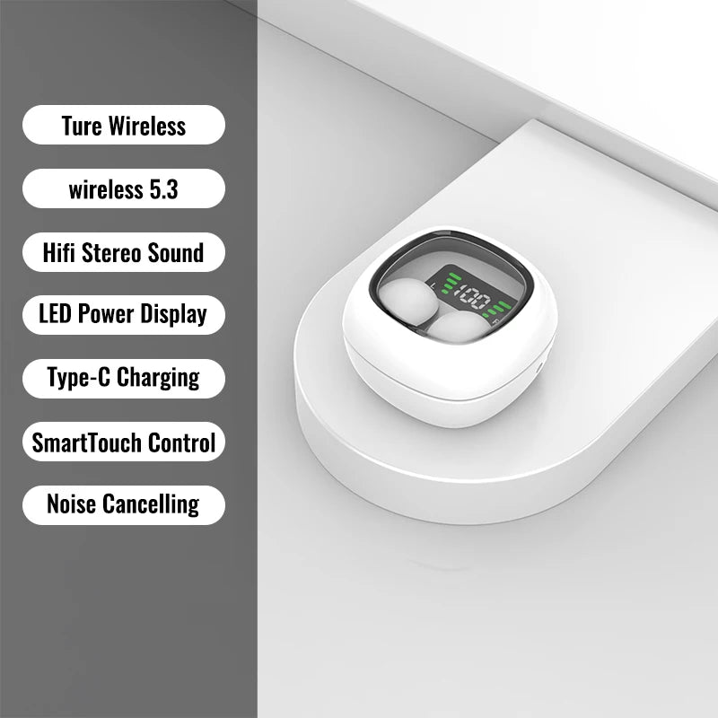 Shuke TWS Mini Bluetooth Earphones In Ear Headphones With Mic