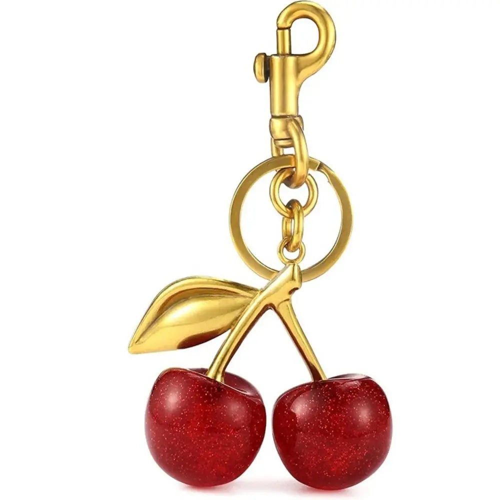 Cute Crystal Bag Charm With Metal Handbag Keychain Pendant