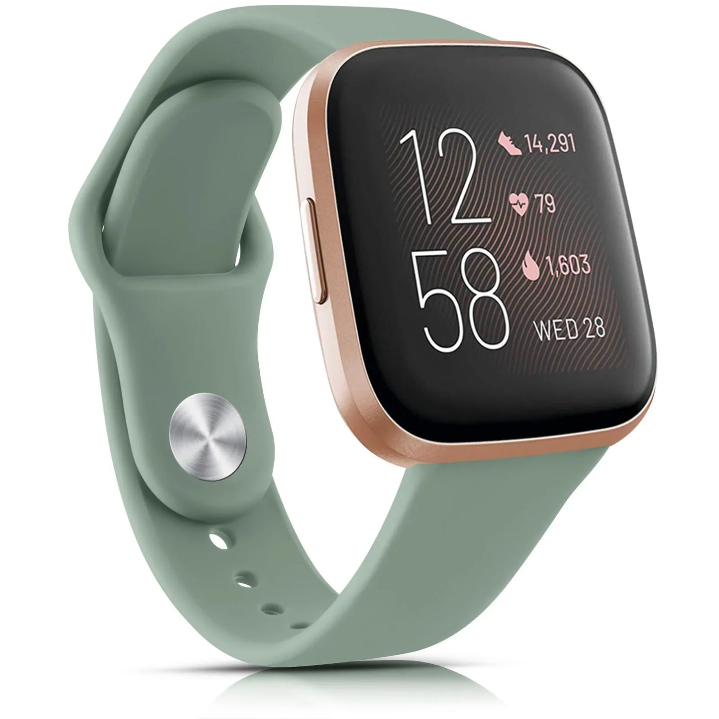 Tobfit Silicone Watch Band for Fitbit Versa Lite and Sense