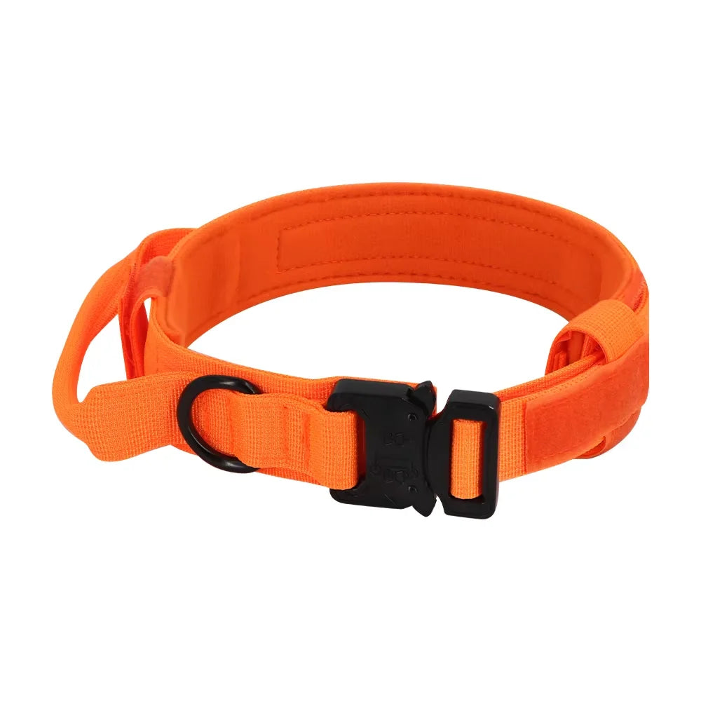 PETRAVEL Adjustable Tactical Dog Training Collar and Leash Set
