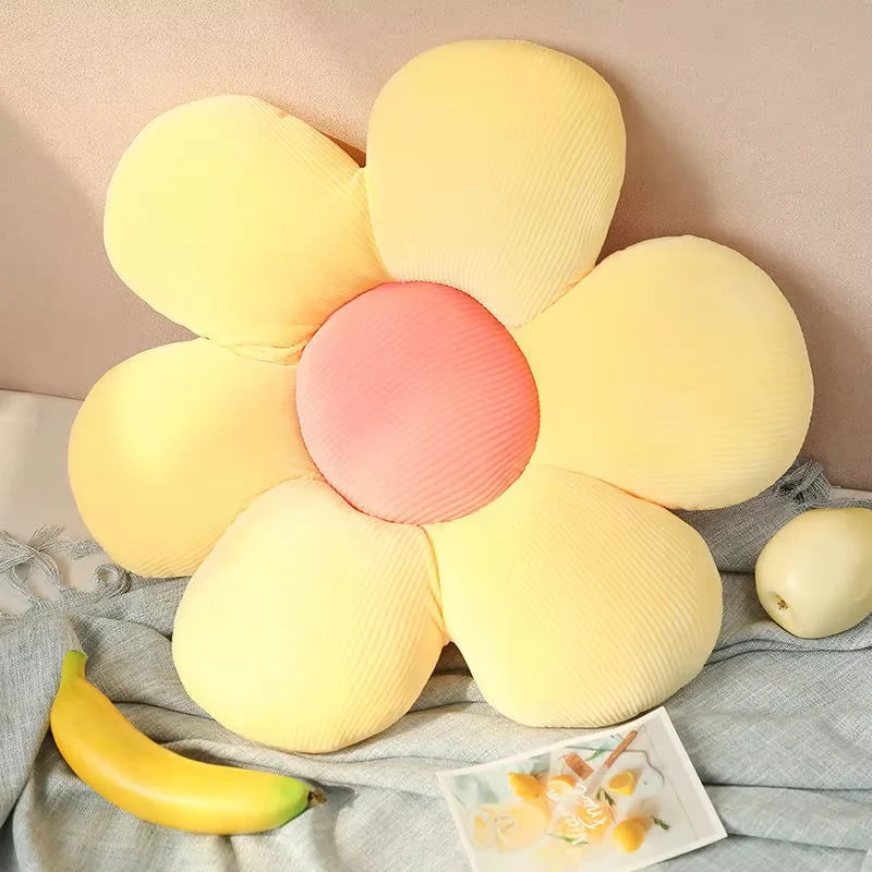 Sunflower Pillow Daisy Cushion Petal Flower Home Decor Gift Bedroom