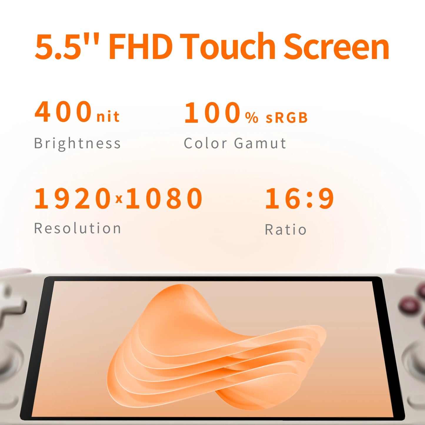 Ampown Mangmi Air X Handheld Game Console With 5000mAh Battery