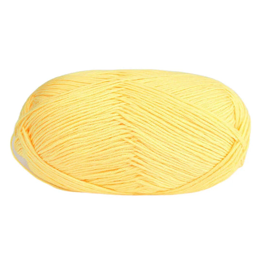 Cotton Bamboo Blend Yarn Hand Knitting Crochet DIY Sweater Dolls