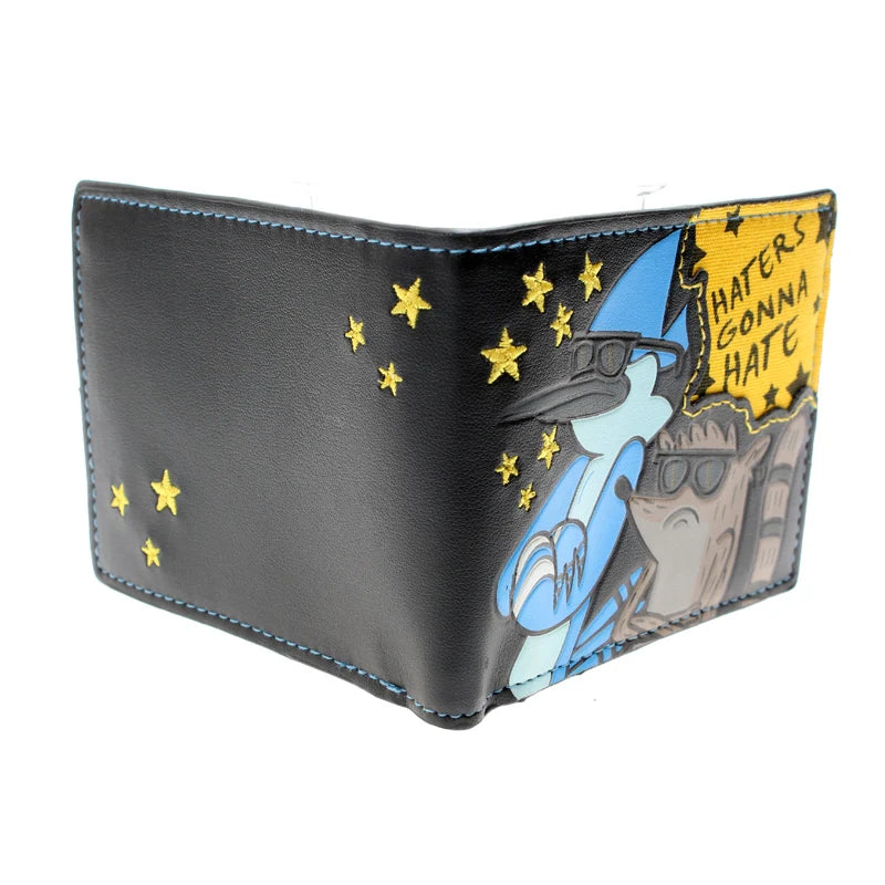 Vintage Unisex PU Leather Wallet With Card Holder And Note Compartment