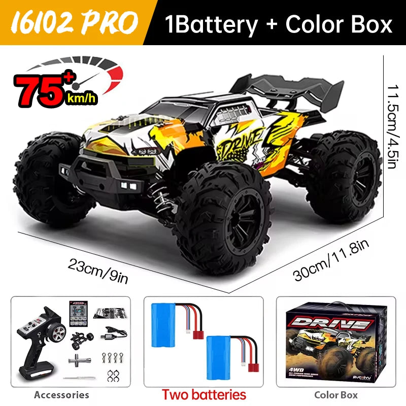 WLtoys 16101 Pro 4WD RC Car With LED Lights