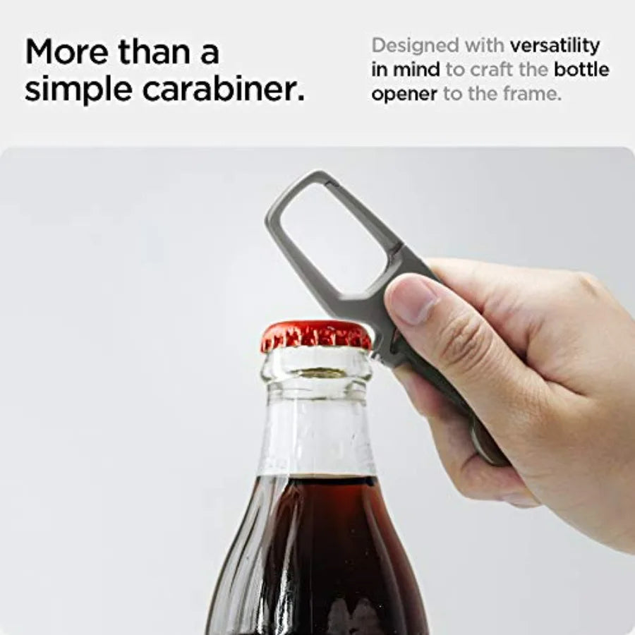 Spigen Life Carabiner Key Ring Clip Bottle Opener Keychain