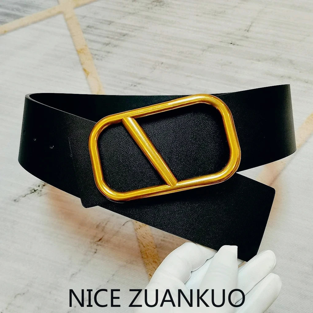 Zuankuo Premium Genuine Leather Fashion Belt For Women