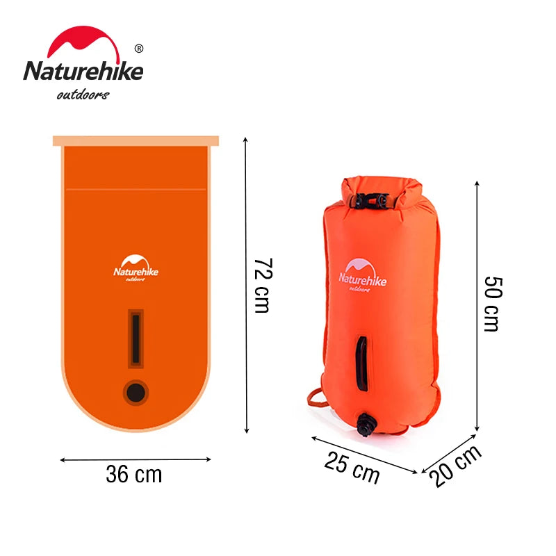 Naturehike Inflatable Swimming Buoy Waterproof Dry Storage Bag