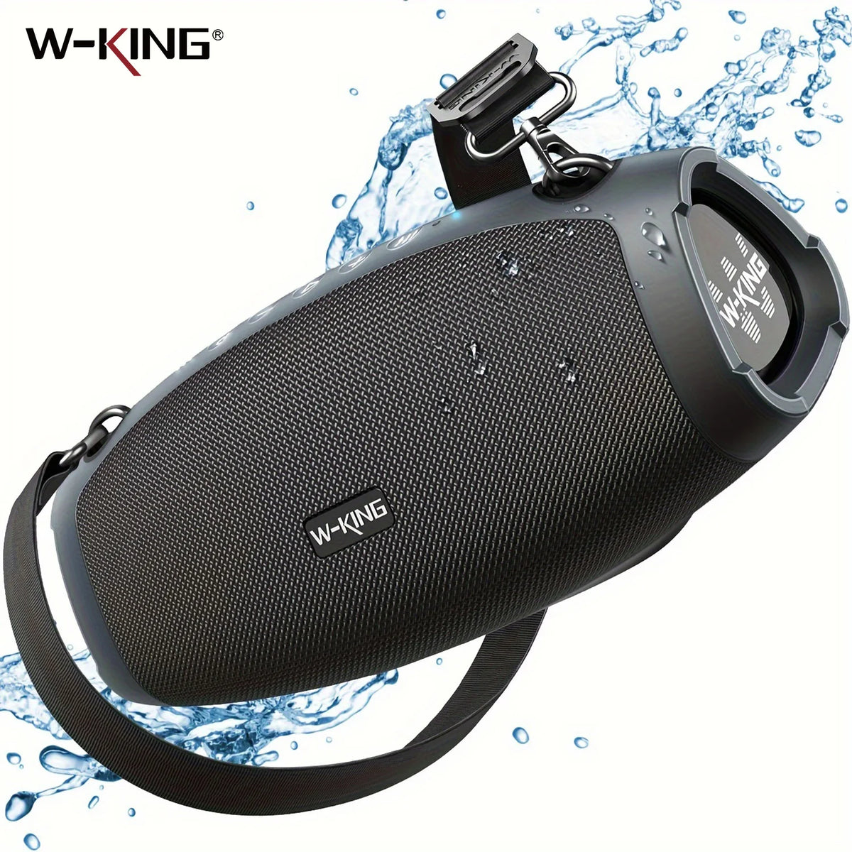W-King X10 Waterproof Portable Bluetooth Speaker With Deep Bass