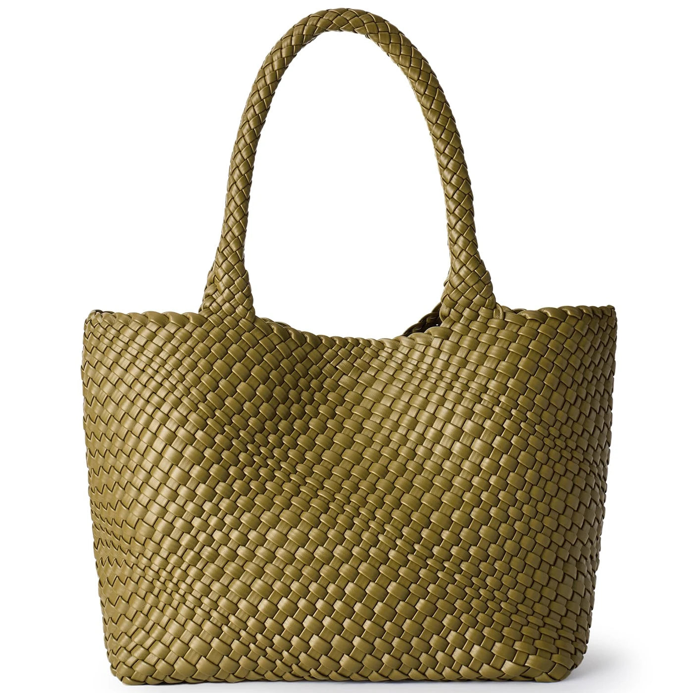 Woven Tote Bag For Women Handmade Soft Braided Purse