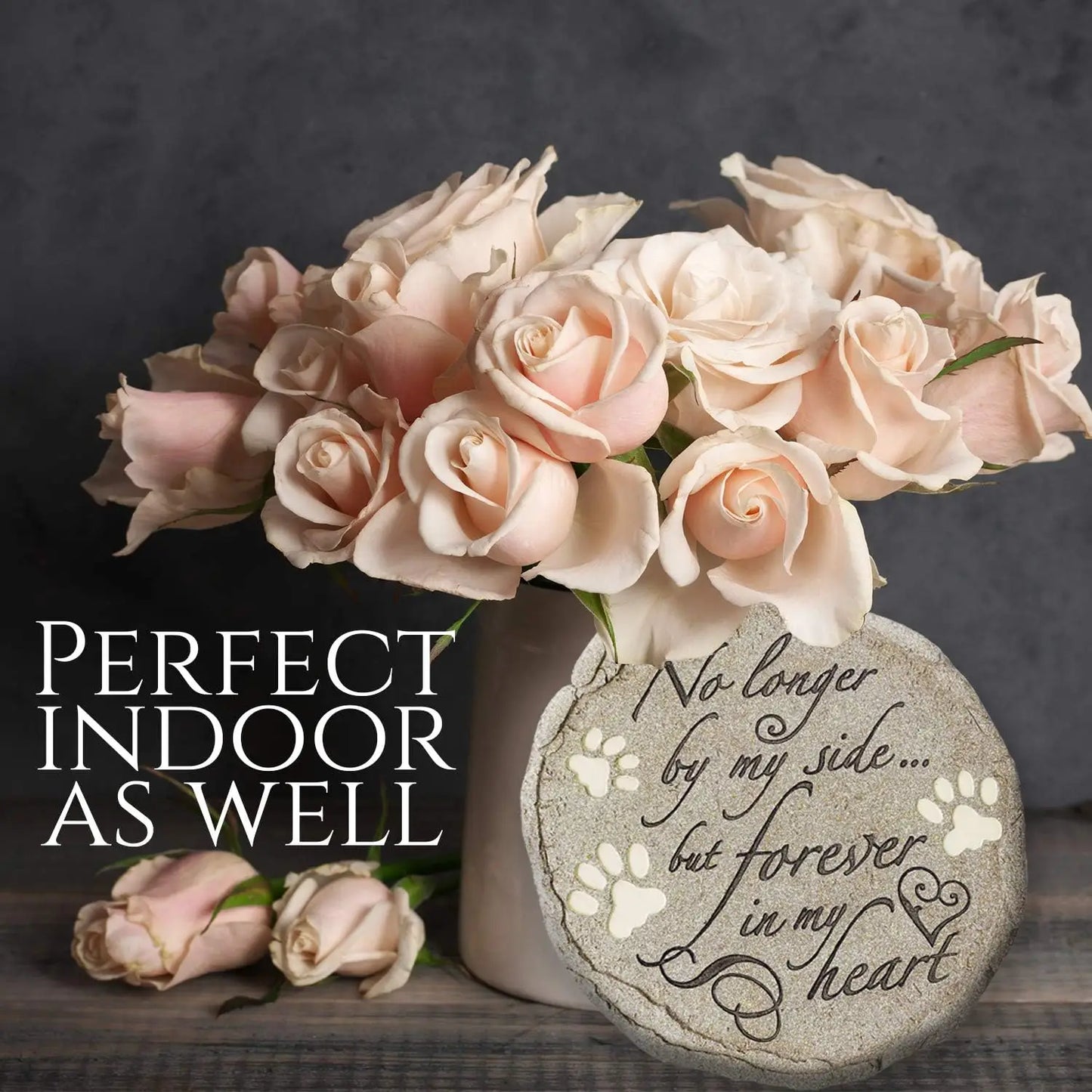 Waterproof Weatherproof Pet Memorial Stone For Cats And Dogs