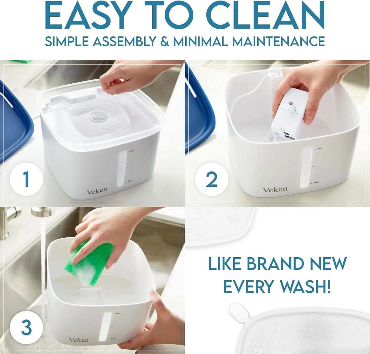 Award Winning Pet Fountain Automatic Water Dispenser With Filters