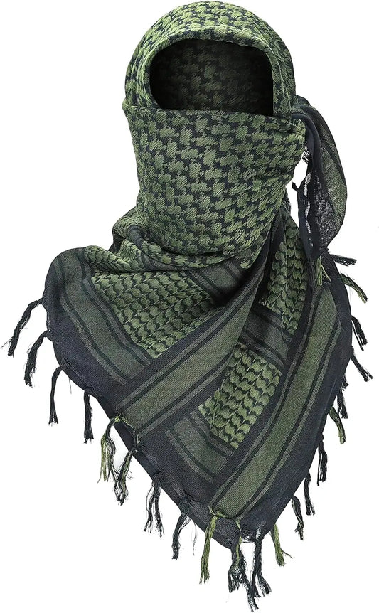 Premium Military Tactical Shemagh Cotton Desert Scarf Wrap