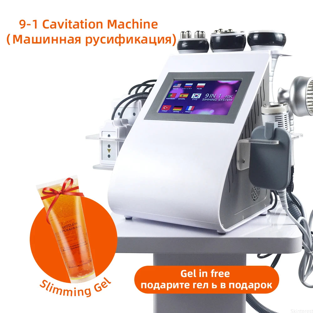 Sentidos 9 In 1 Cavitation Ultrasonic Body Slimming Massager