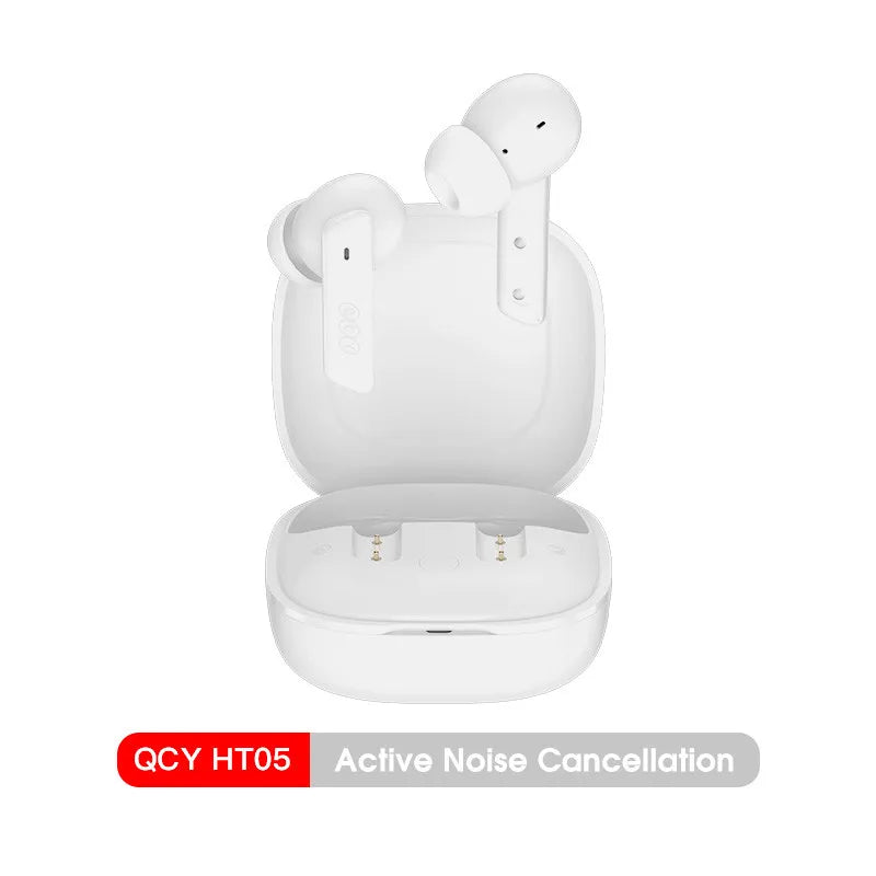 QCY HT05 ANC Wireless Earphones Bluetooth 5.2 ENC HD Call