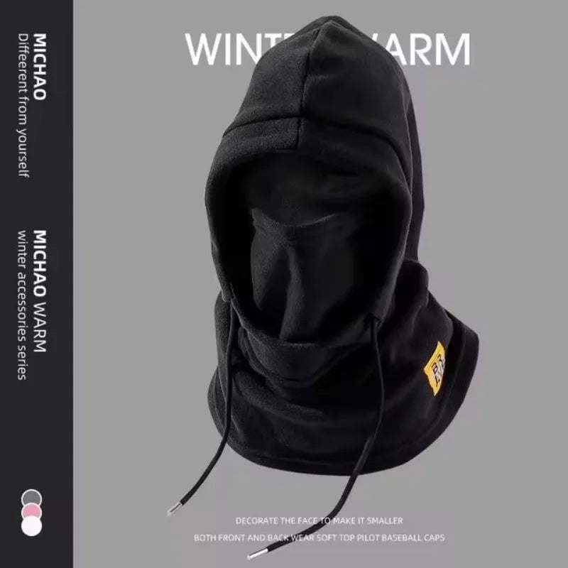 Winter Windproof 3-In-1 Balaclava Hat With Mask And Neck Warmer