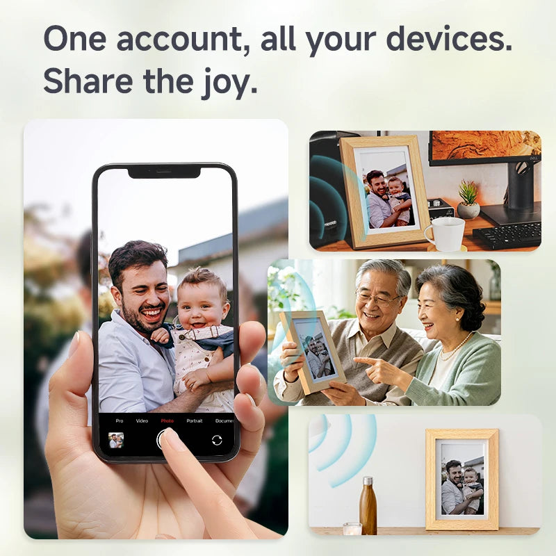 Bigme Smart E Ink Digital Picture Frame With WiFi