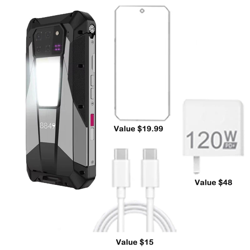 Unihertz Tank 3 Pro Rugged Projector Smartphone With Camera