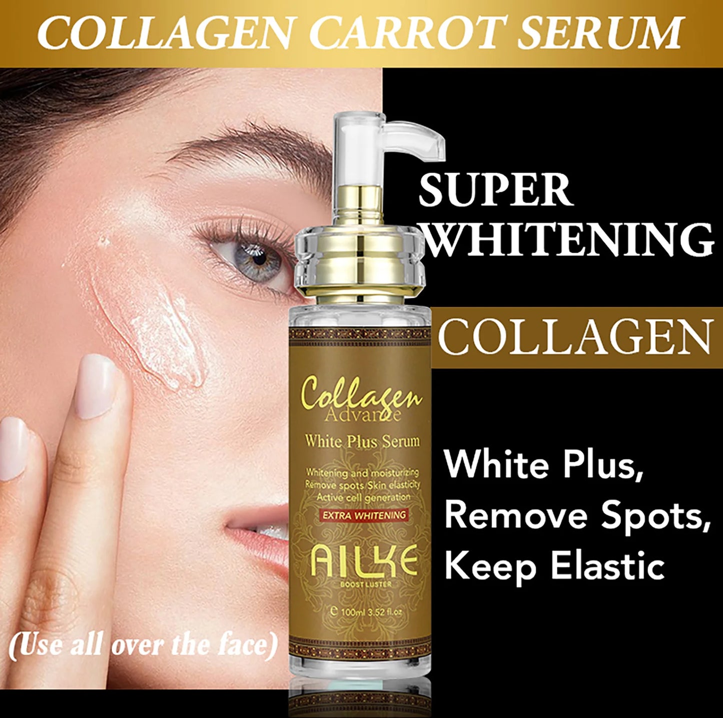 AILKE Collagen 5 in 1 Skin Care Kit Rejuvenates Face