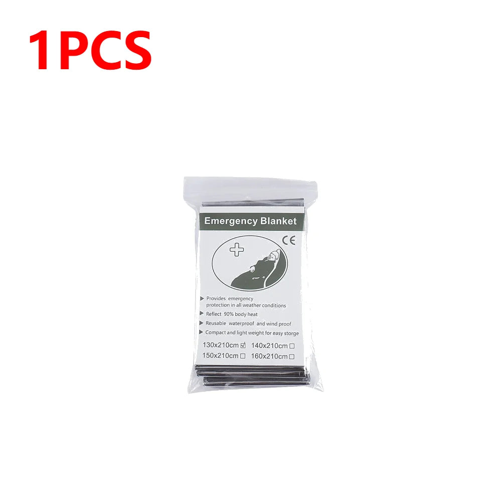Emergency Mylar Thermal Blanket For Outdoor Camping And Hiking