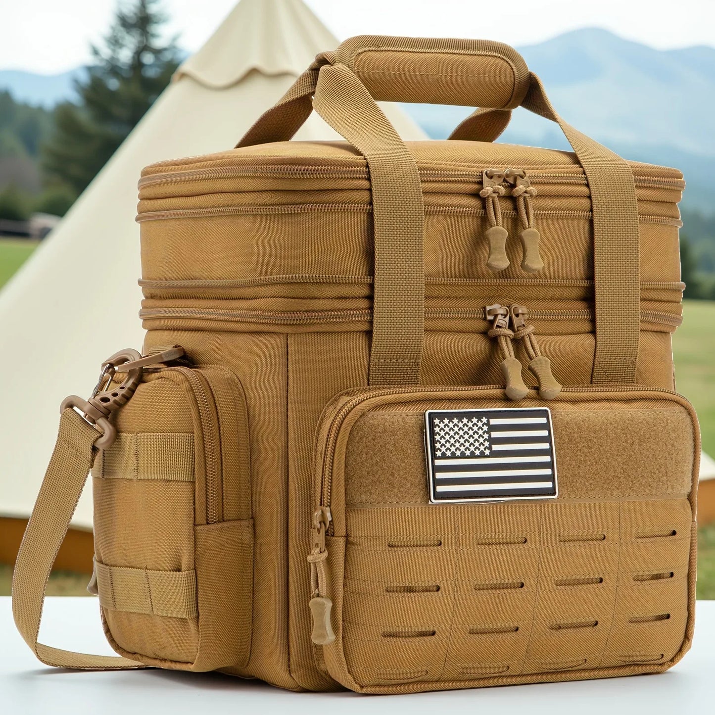 ReFire Gear Tactical Insulated Lunch Box MOLLE Weave Strap