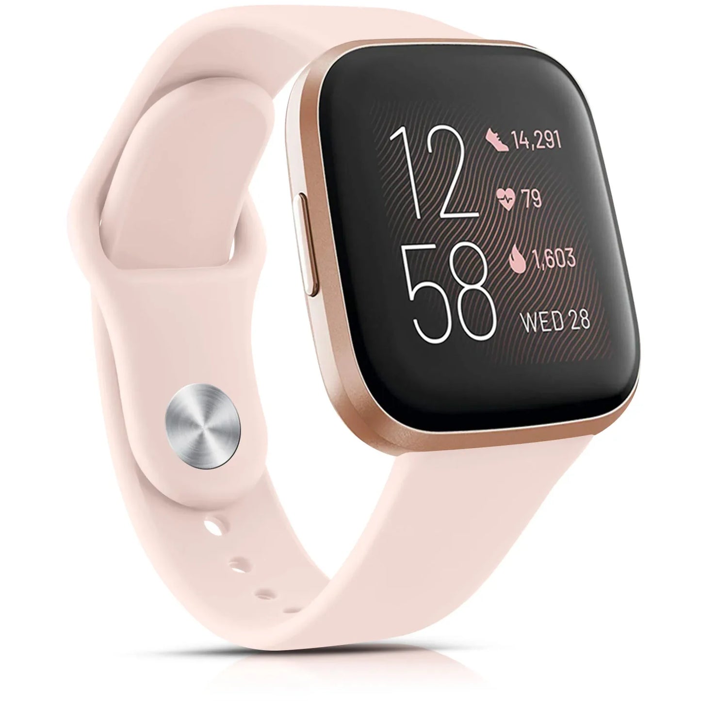 Tobfit Silicone Watch Band for Fitbit Versa Lite and Sense