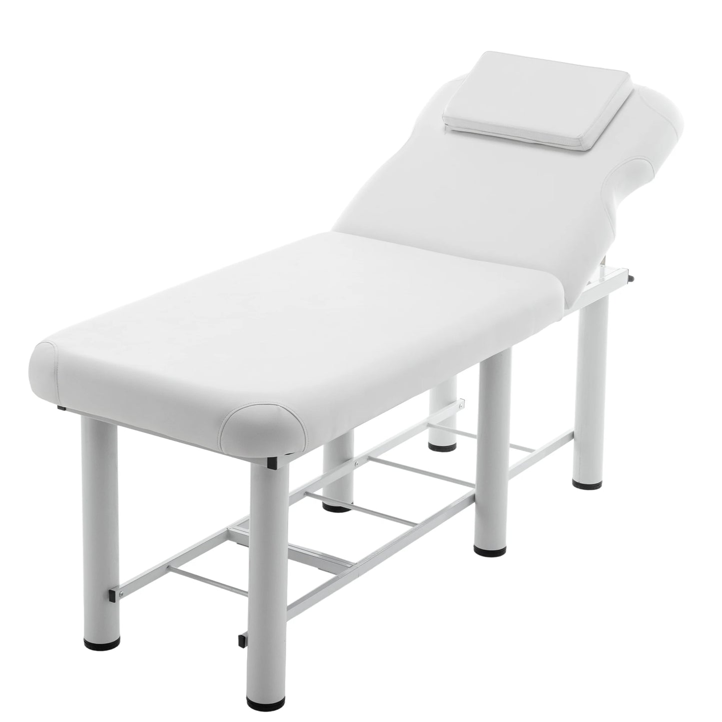 Height Adjustable Portable Folding Upholstered Leather Massage Table
