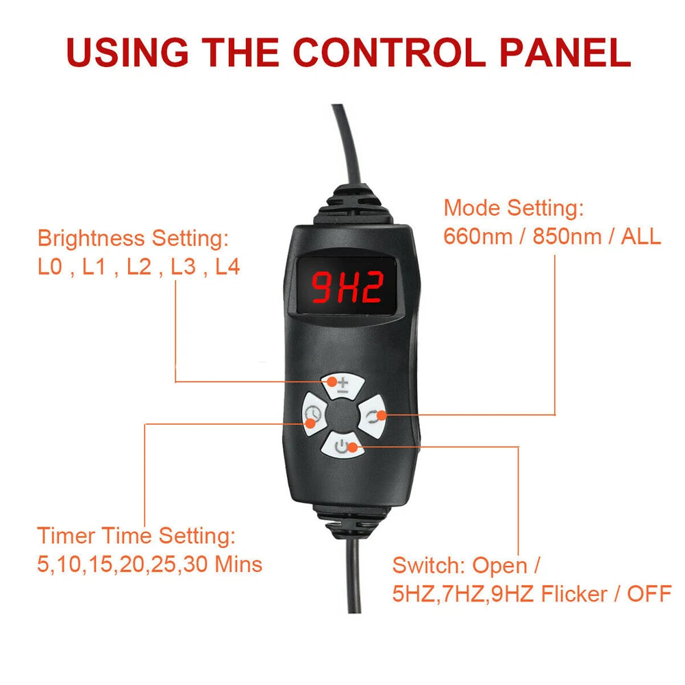 Design ElectrotherapeuticInfraredLED ThermotherapyModule Pad For Facial Bodily Relief