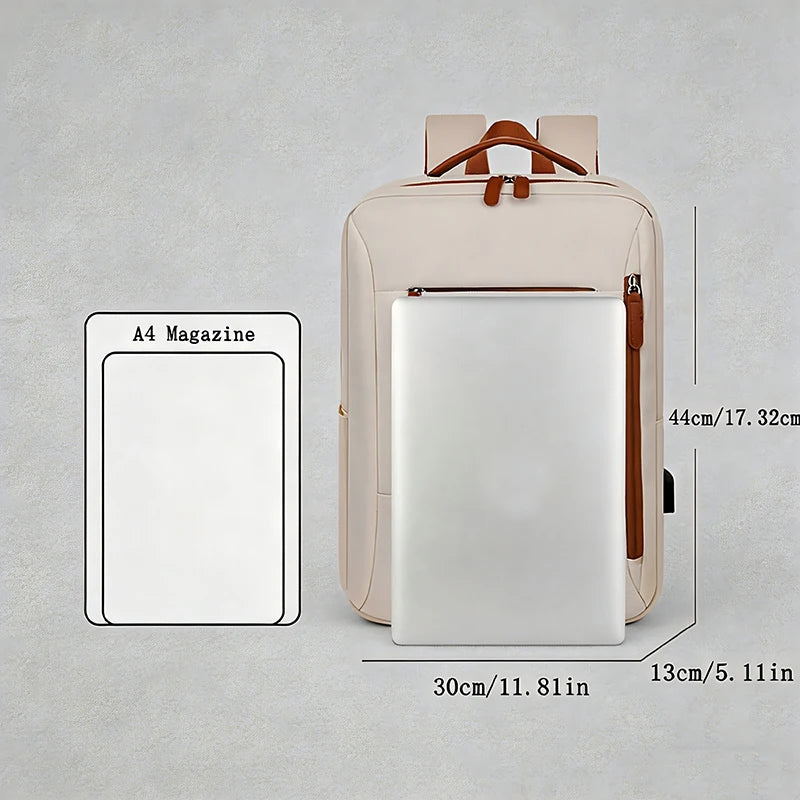 OGEHUAFEE Lightweight Multi Layer Commuter Computer Backpack