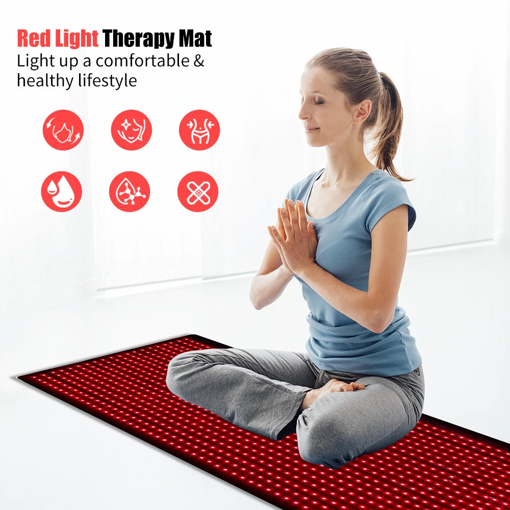Electronic Full Body Red Light Therapy Mat For Pain Relief