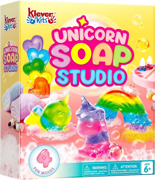 Joyfy Unicorn SoapMaking Kit For Kids Comprehensive STEMLearning ExperientialLearning