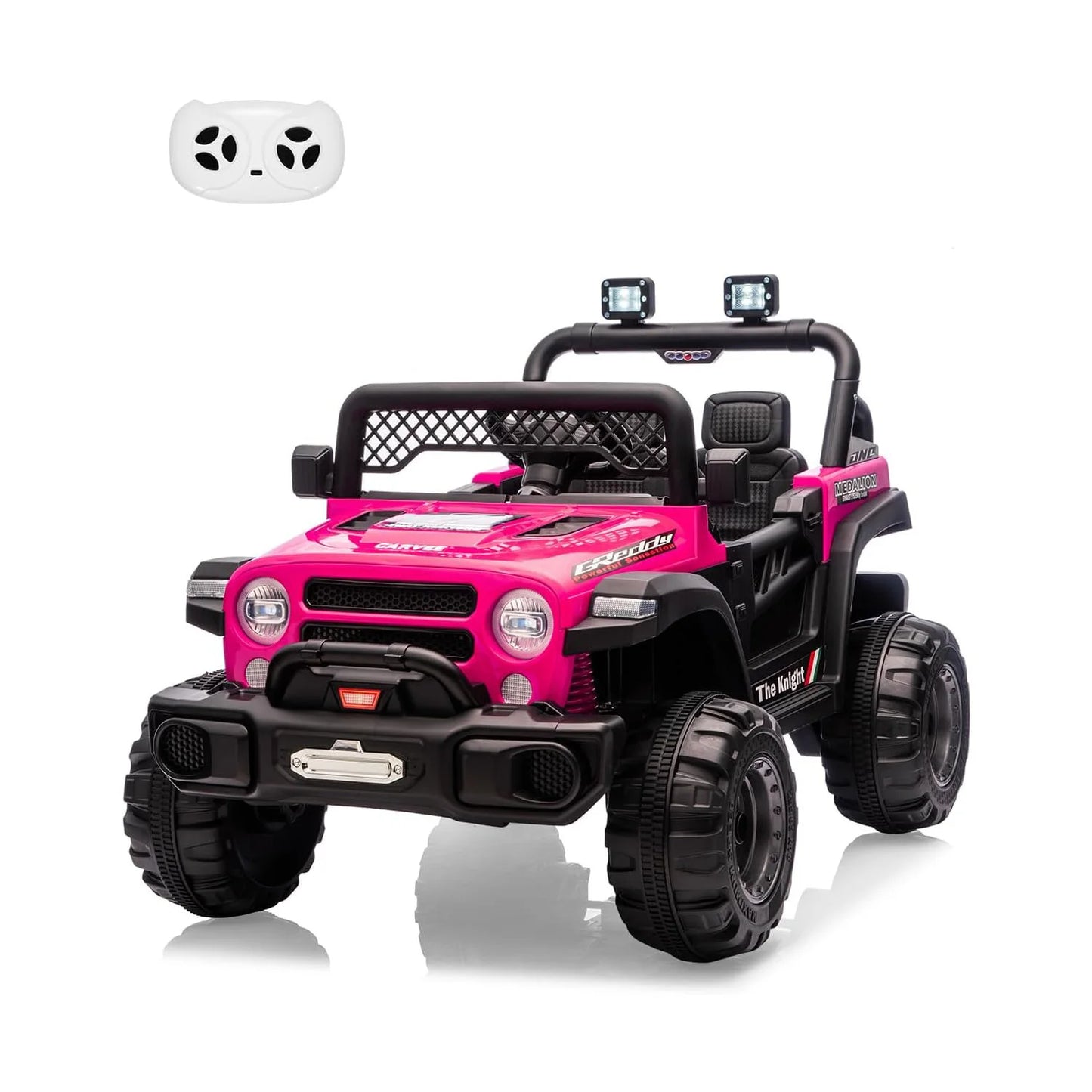 HiMISS 12V Kids Ride On Car Remote Control Music Lights