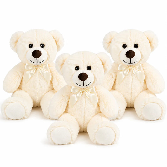 SNOWOLF Teddy Bear Plush Toy Gift For Girls Soft Huggable