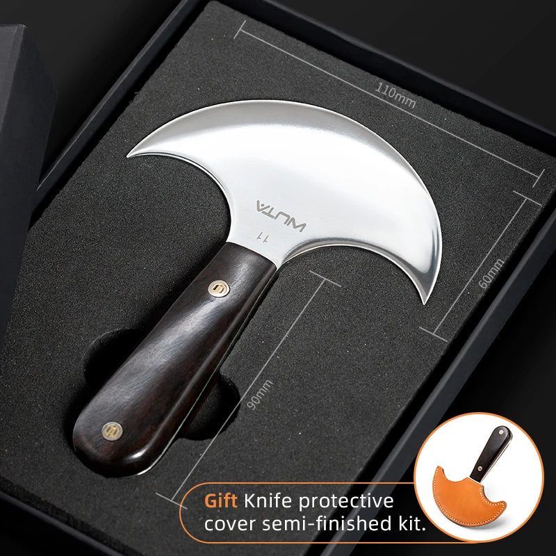 WUTA Professional Round Head Leather Skiving and Cutting Knife