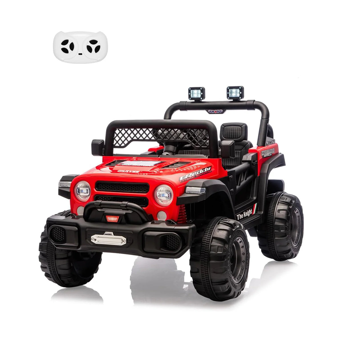 HiMISS 12V Kids Ride On Car Remote Control Music Lights