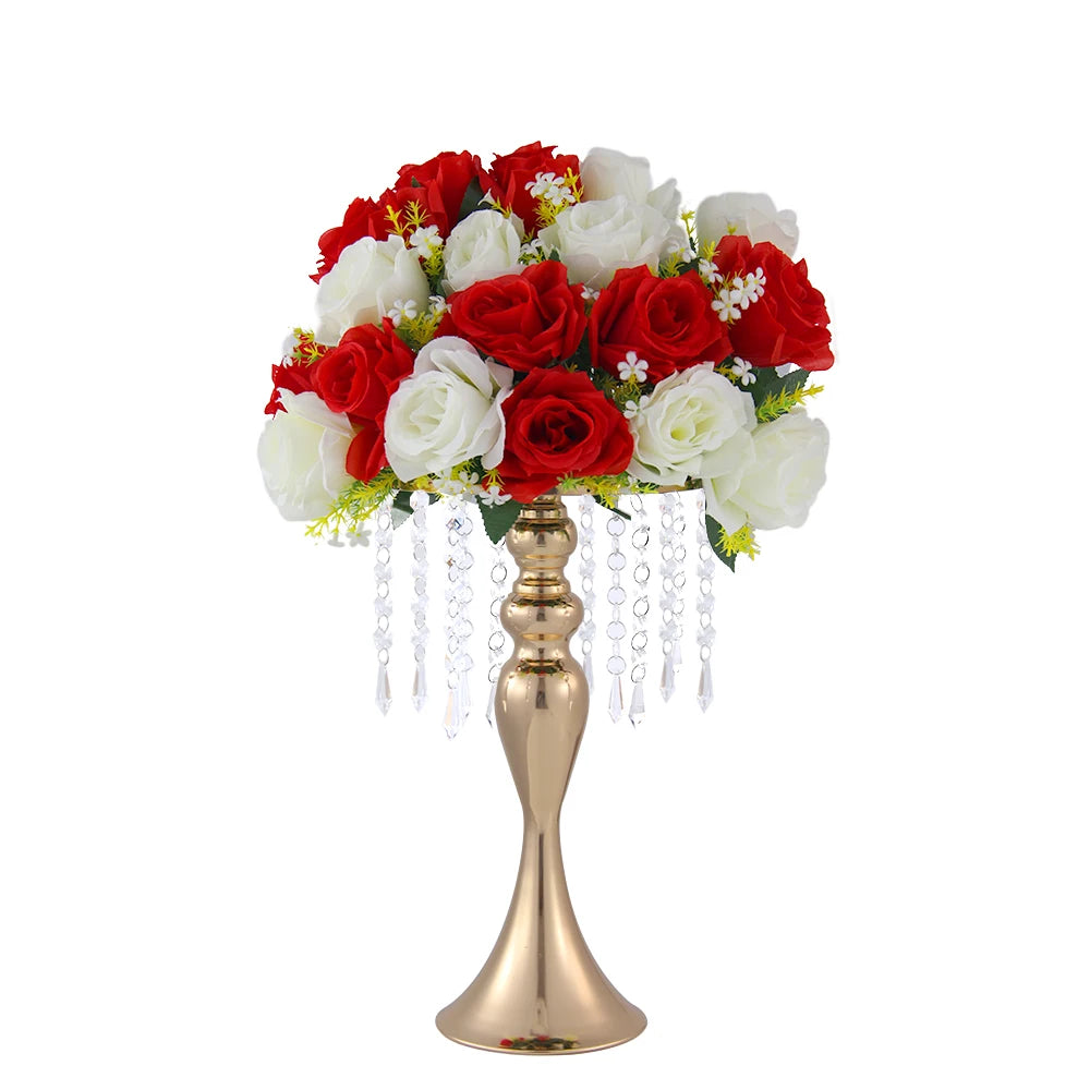 Metal Vases For Wedding Centerpieces Set Of 4 Trumpet Stand
