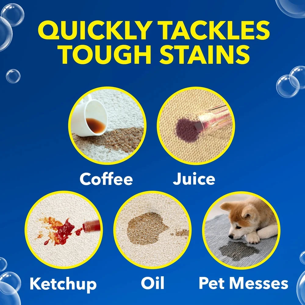 Carpet Rug Stain Remover Spray Deep Clean Pet Messes
