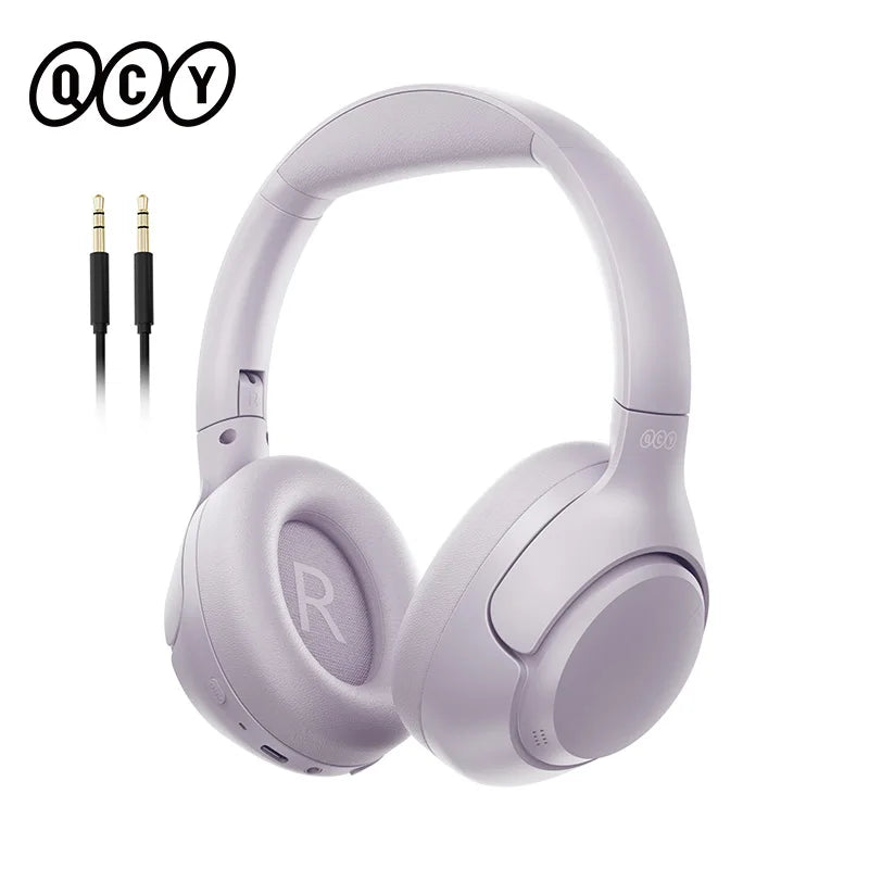 QCY H3 ANC Wireless Headphones Bluetooth 5.4 Hi-Res Audio 60H