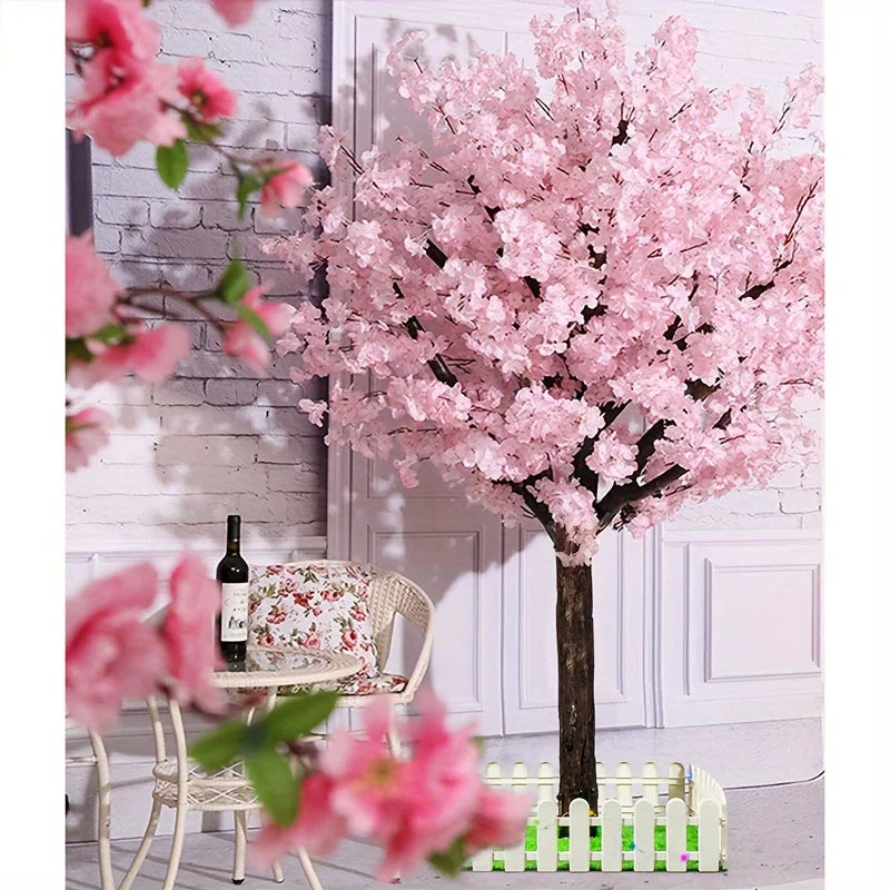 Artificial Cherry Tree Indoor Decor Handmade Realistic Blossom Tree CelebrationsPro