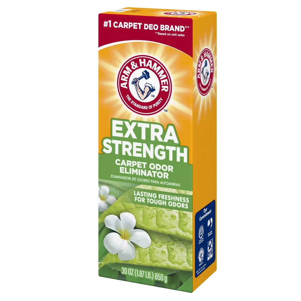 Arm Hammer Carpet Odor Eliminator Fresh Scent Baking Soda Powder