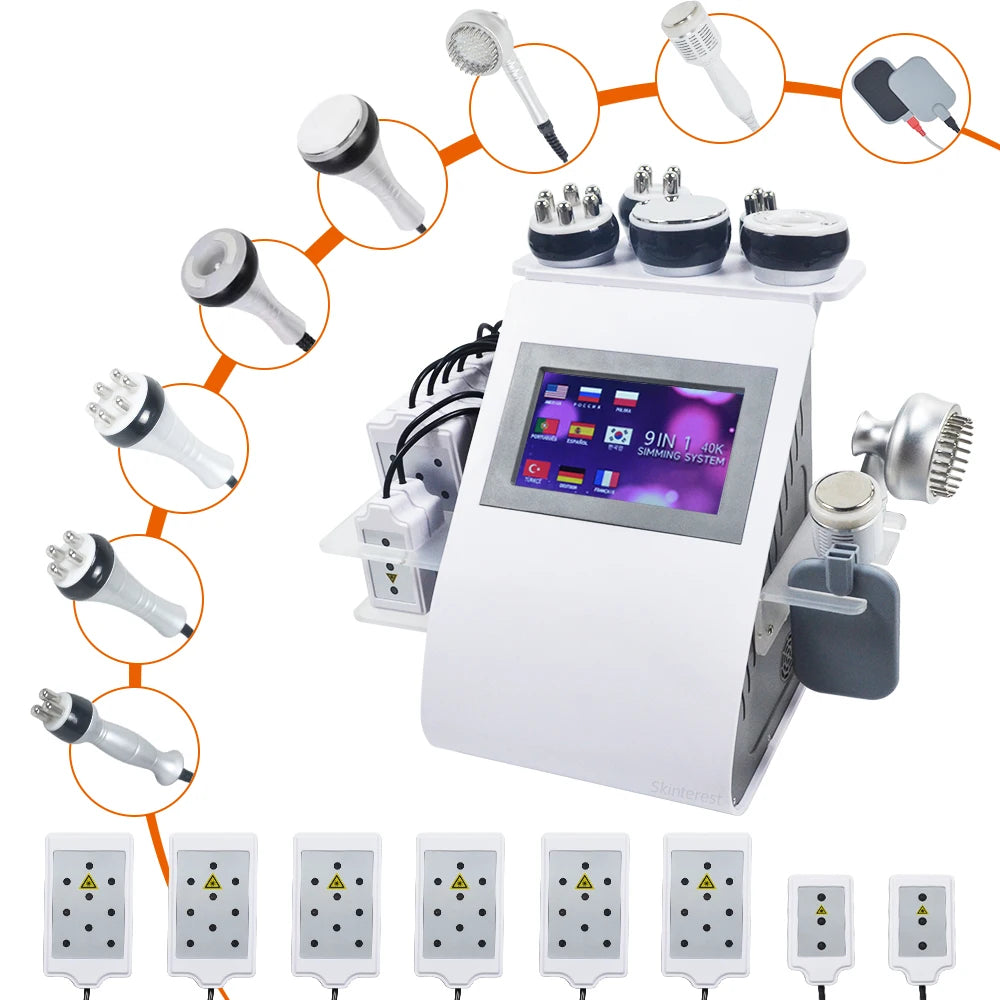 Sentidos 9 In 1 Cavitation Ultrasonic Body Slimming Massager